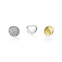Charm Pandora Donna Petite Memories in Argento Zirconia 792091CI - 792091CI